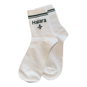 Halara Pickleball Crew Socks- one size